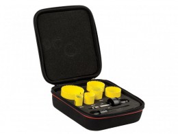 Starrett KFC06023 Fast Cut Bi-Metal General Purpose Holesaw Kit, 8 Piece £64.95